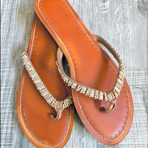 Roxy Flip Flops Size 8